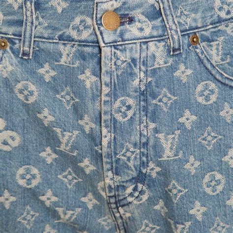 louis vuitton wavy jeans|louis vuitton monogram denim.